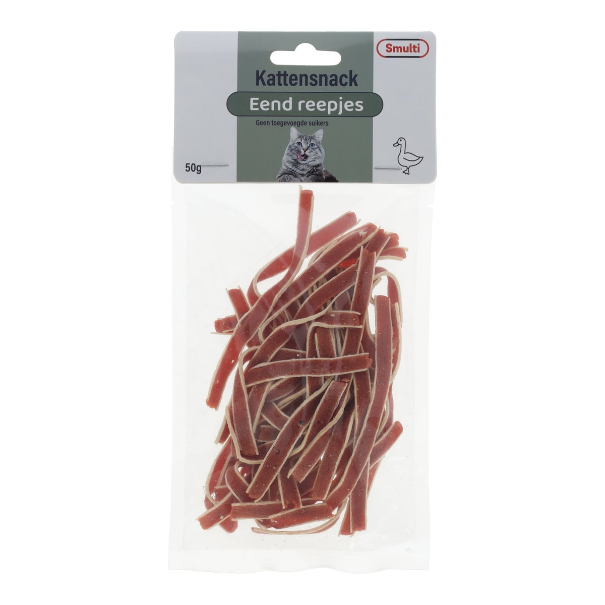 Kattensnack eend reepjes 50 g Kattensnack eend reepjes 50 g