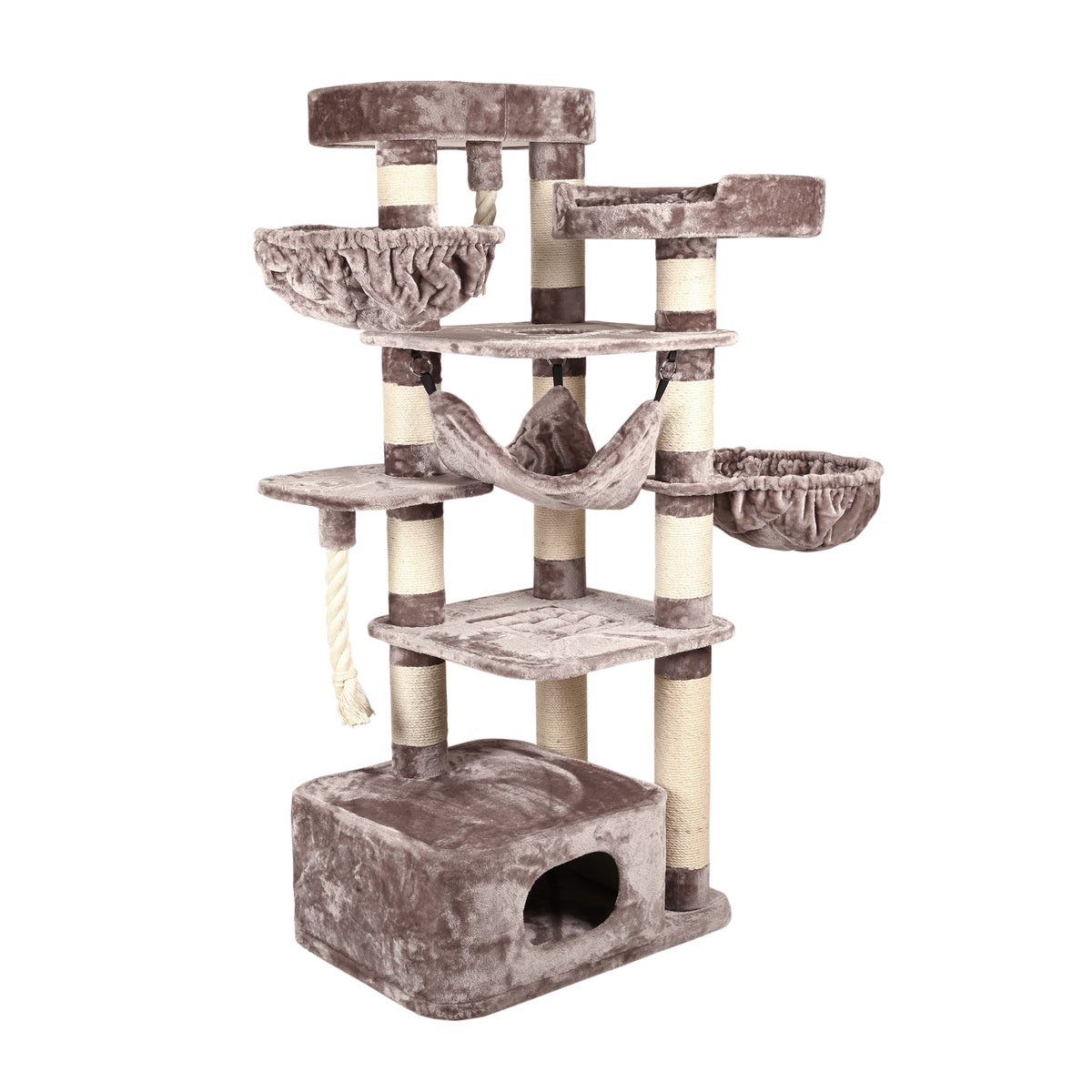 Krabpaal XL Loekie 180cm cappuccino Krabpaal XL Loekie 180cm cappuccino