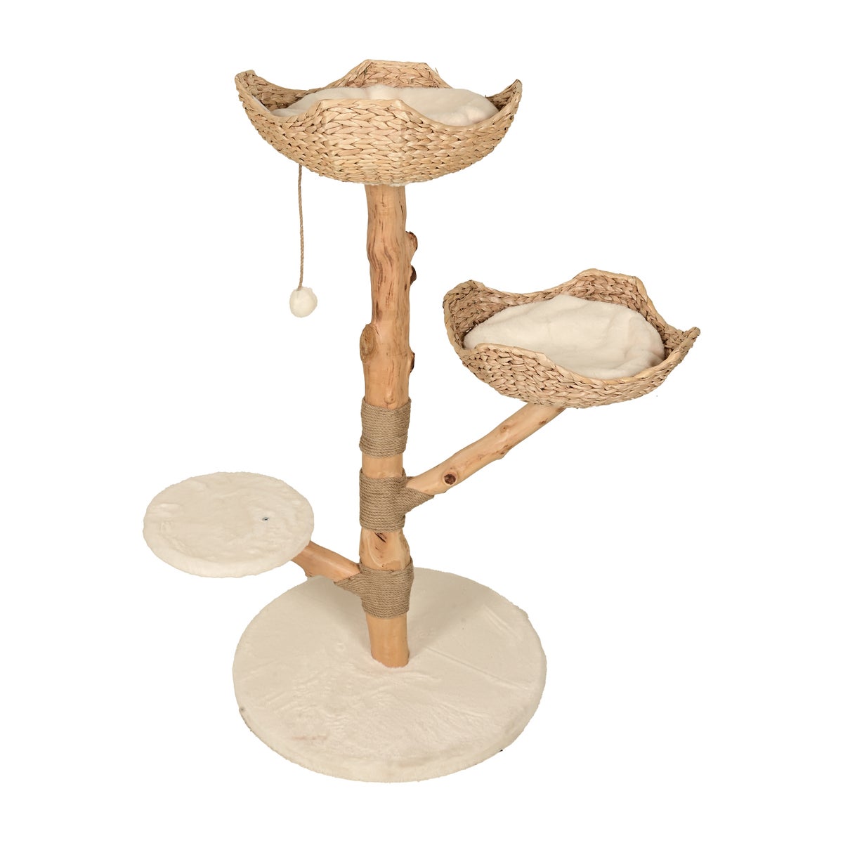 Krabpaal Lizzy 115cm creme Krabpaal Lizzy 115cm creme