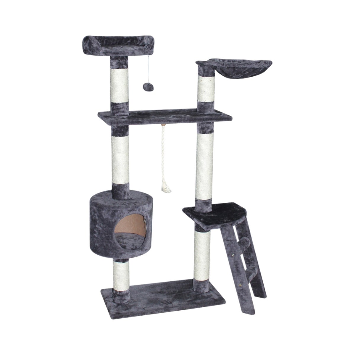 Krabpaal Oscar 135 cm antraciet Krabpaal Oscar 135 cm antraciet