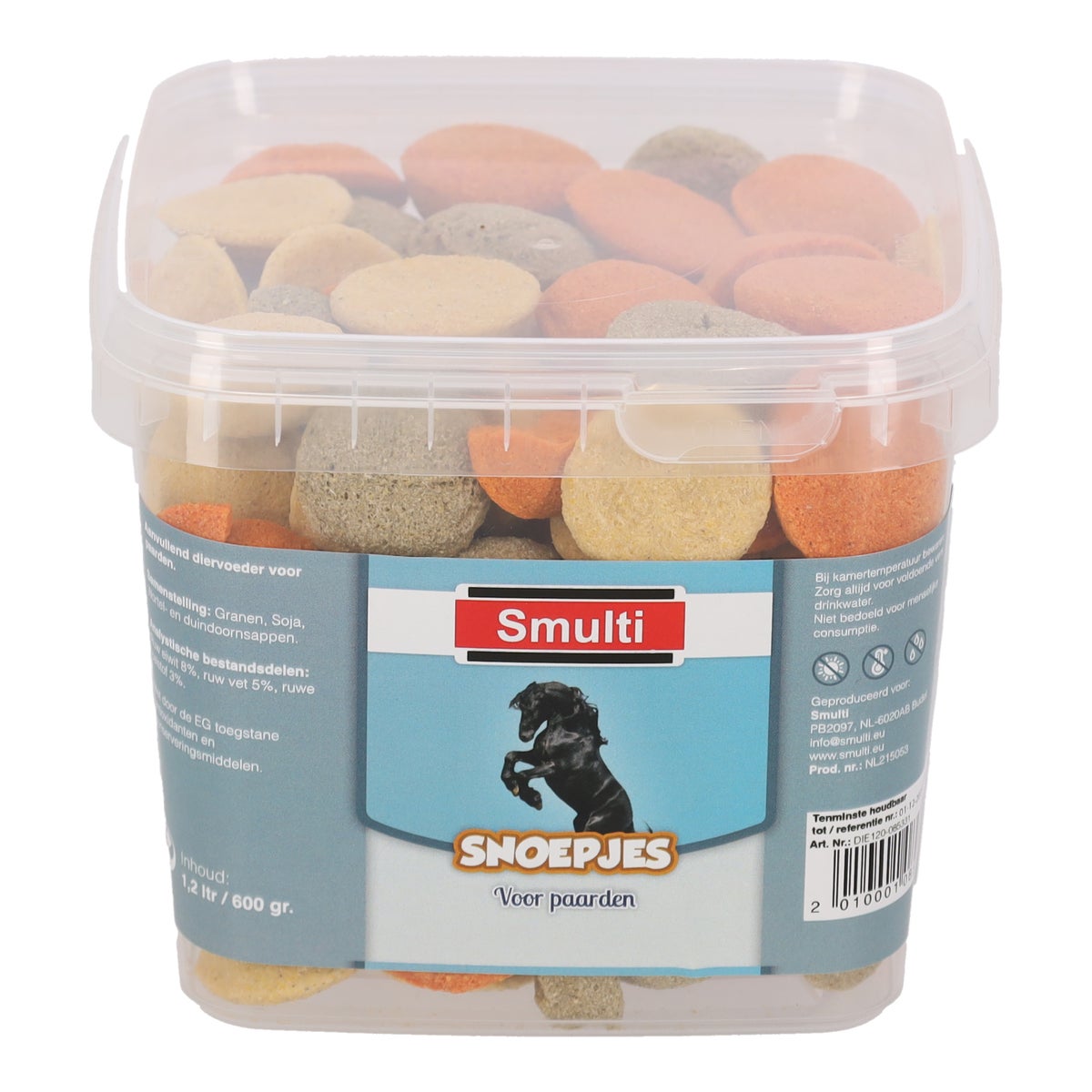 Paardensnoep mix 600 gram Paardensnoep mix 600 gram