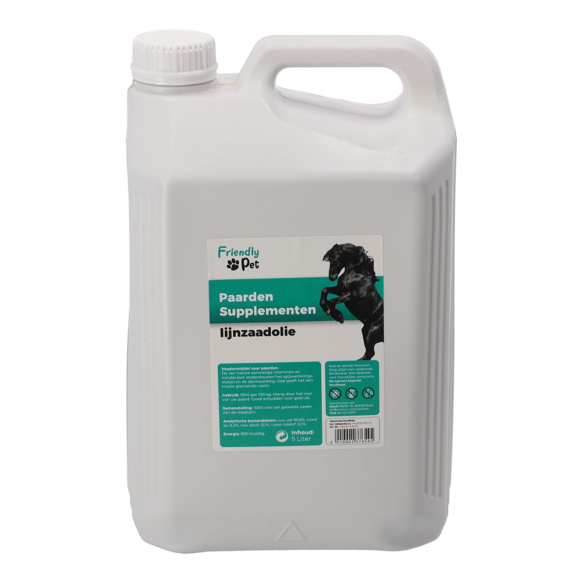 Lijnzaadolie 5000ml Friendly Pet Lijnzaadolie 5000ml Friendly Pet