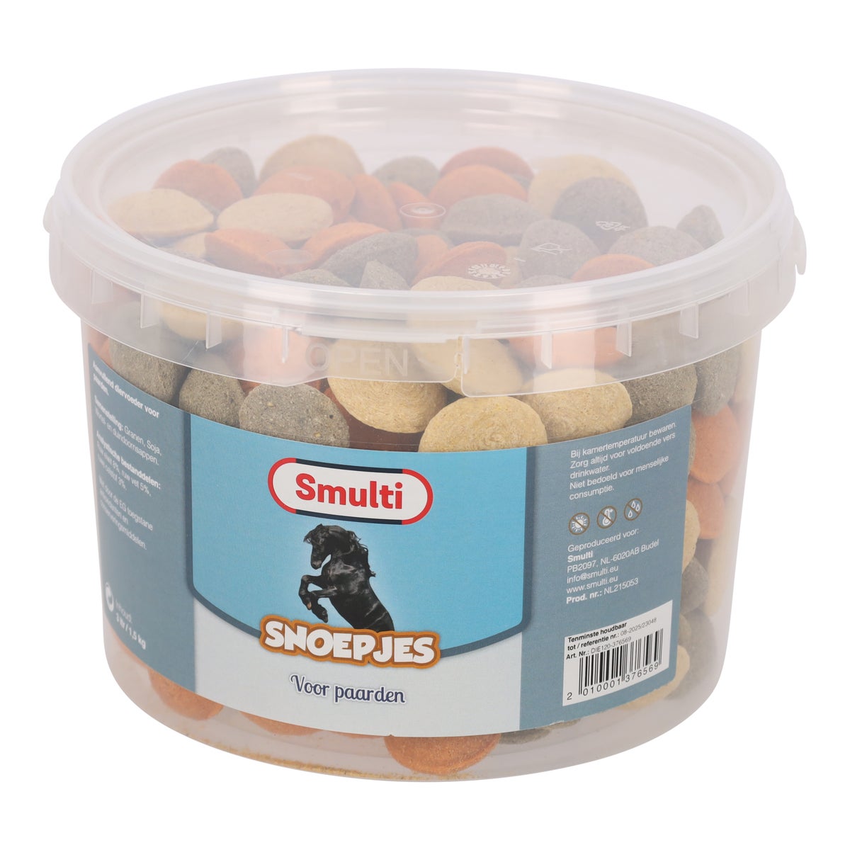 Paardensnoepjes 1,5 kg Smulti Paardensnoepjes 1,5 kg Smulti