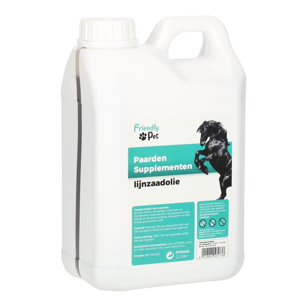 Lijnzaadolie 2000 ml Friendly Pet Lijnzaadolie 2000 ml Friendly Pet