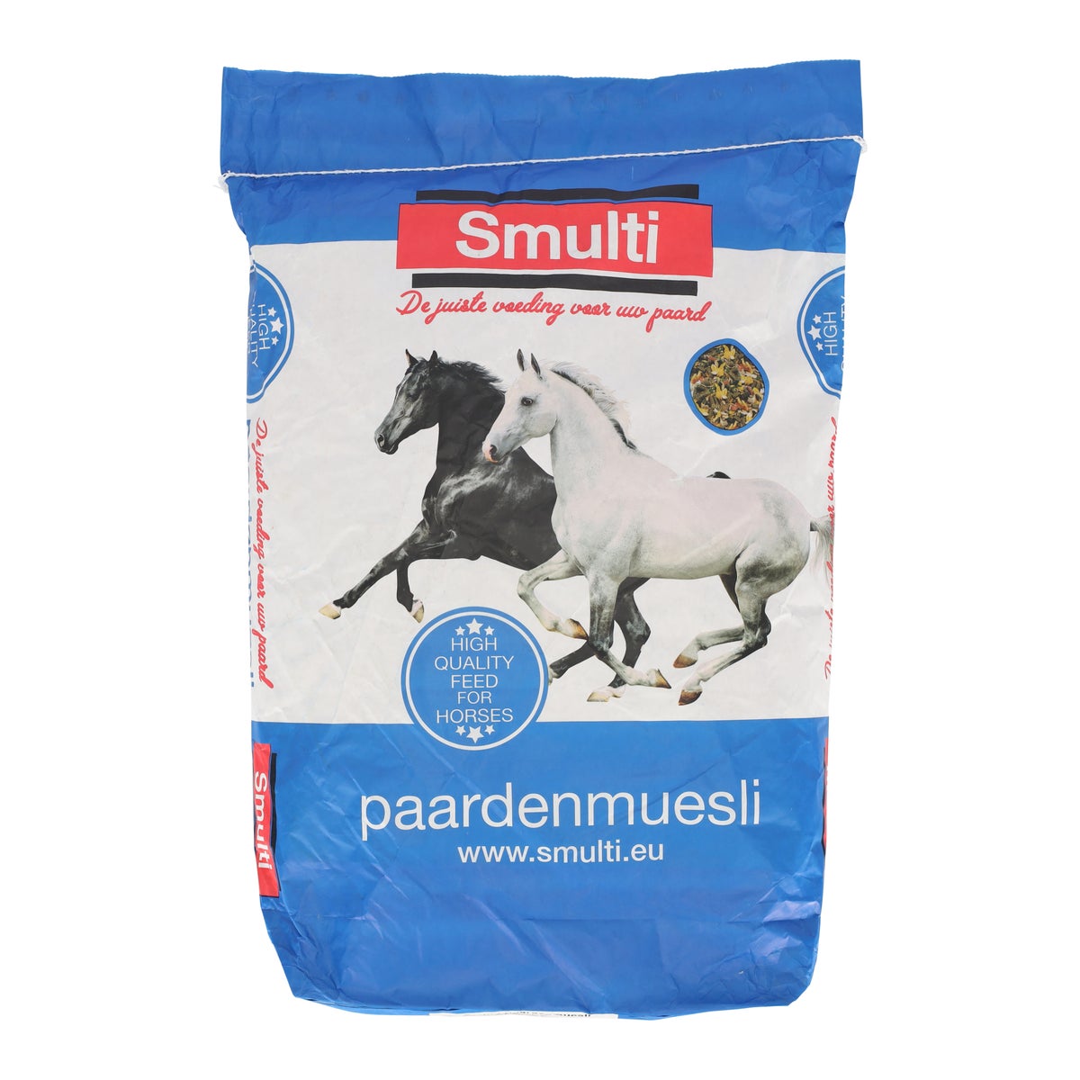Smulti paarden muesli 20kg Smulti paarden muesli 20kg