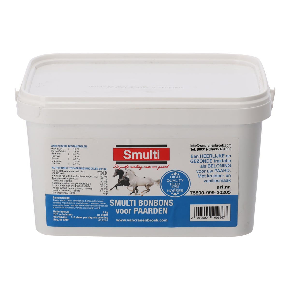 Paardensnoep 2kg Smulti Paardensnoep 2kg Smulti