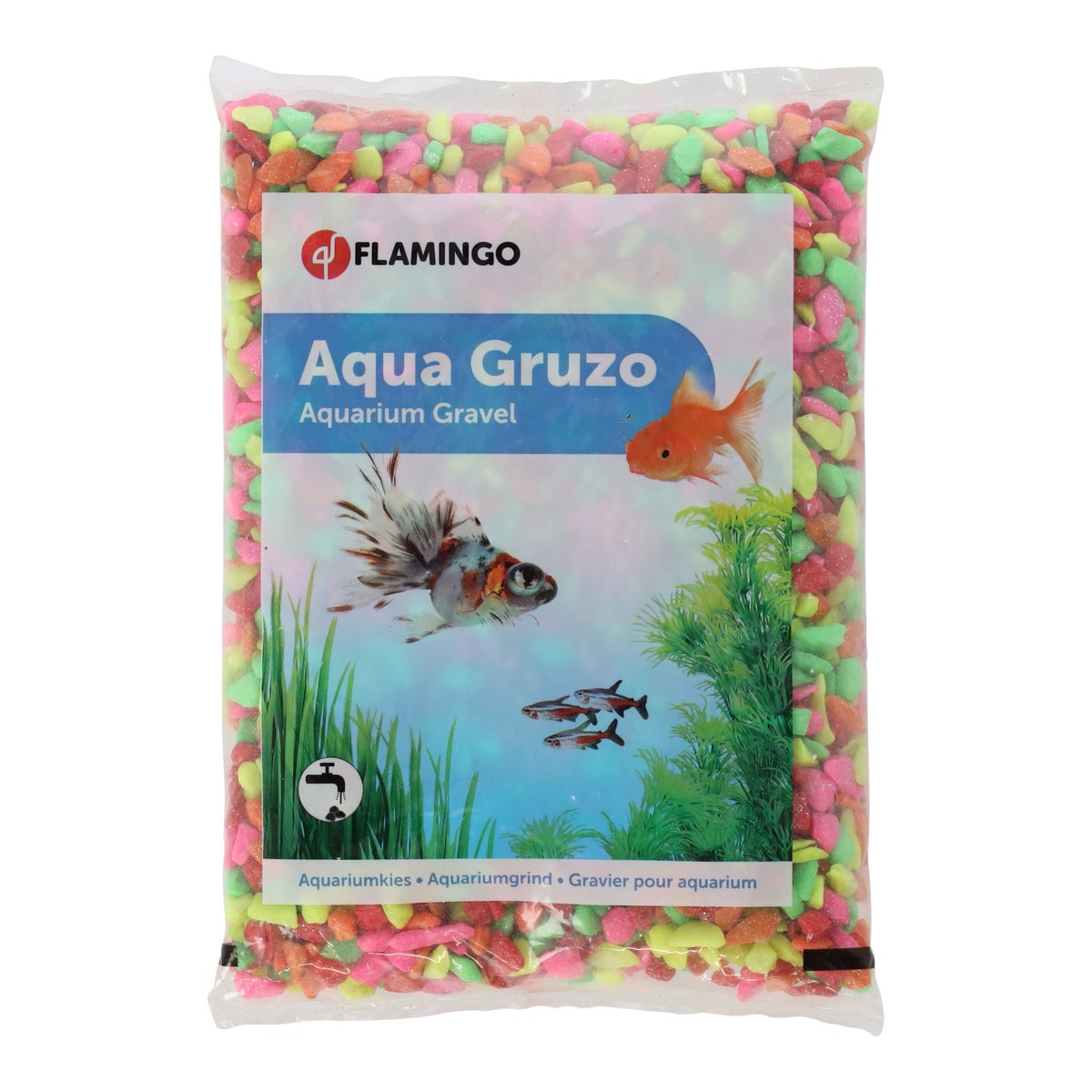Aquarium siergrind neon rainbow 1kg Aquarium siergrind neon rainbow 1kg
