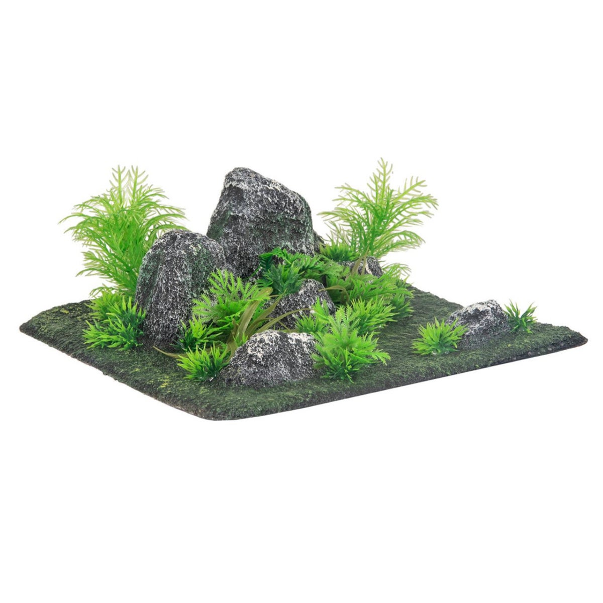 Deco aquarium Condroz rots en plant 29 x 29 x 10 cm Deco aquarium Condroz rots en plant 29 x 29 x 10 cm