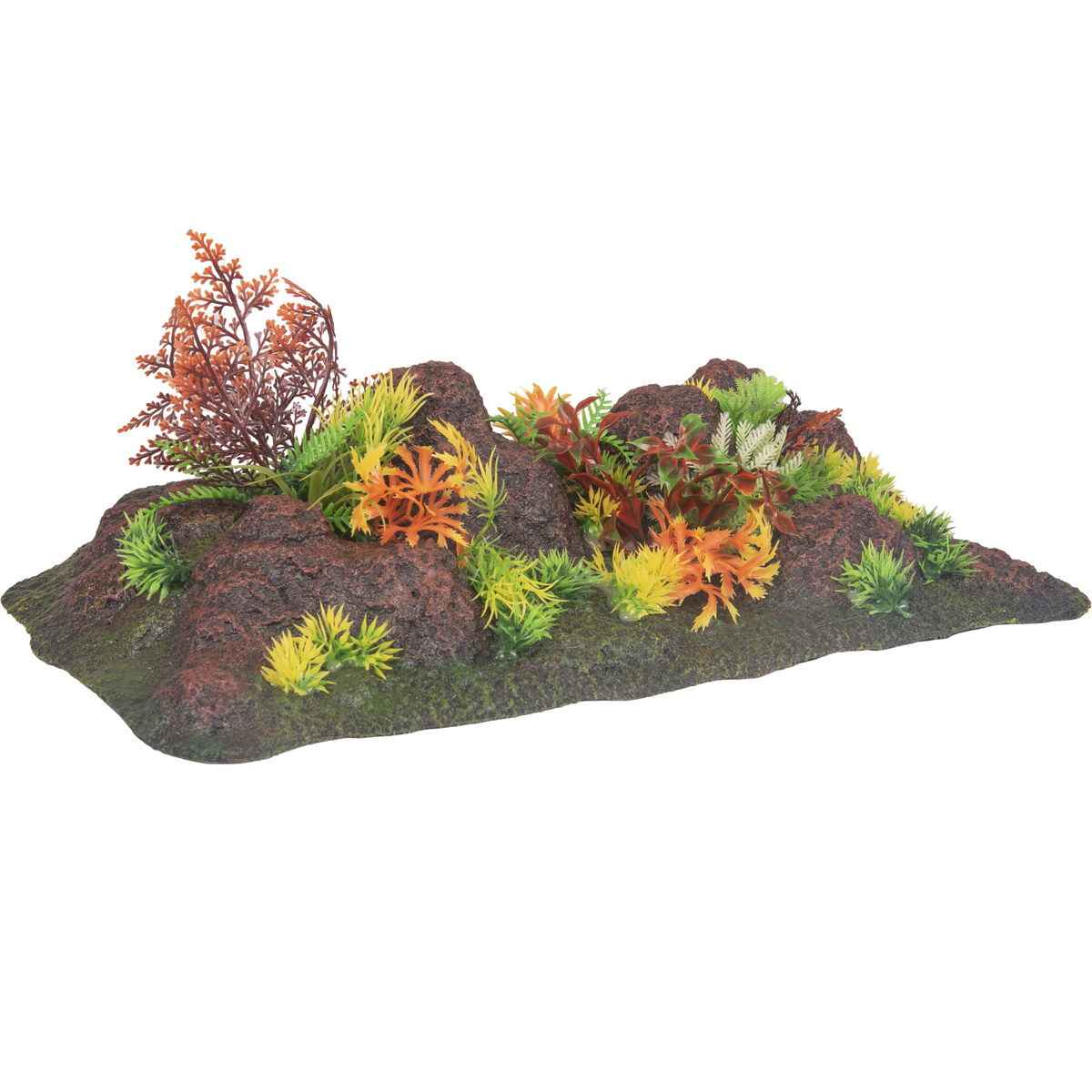 Deco aquarium Radha rots met plant Deco aquarium Radha rots met plant