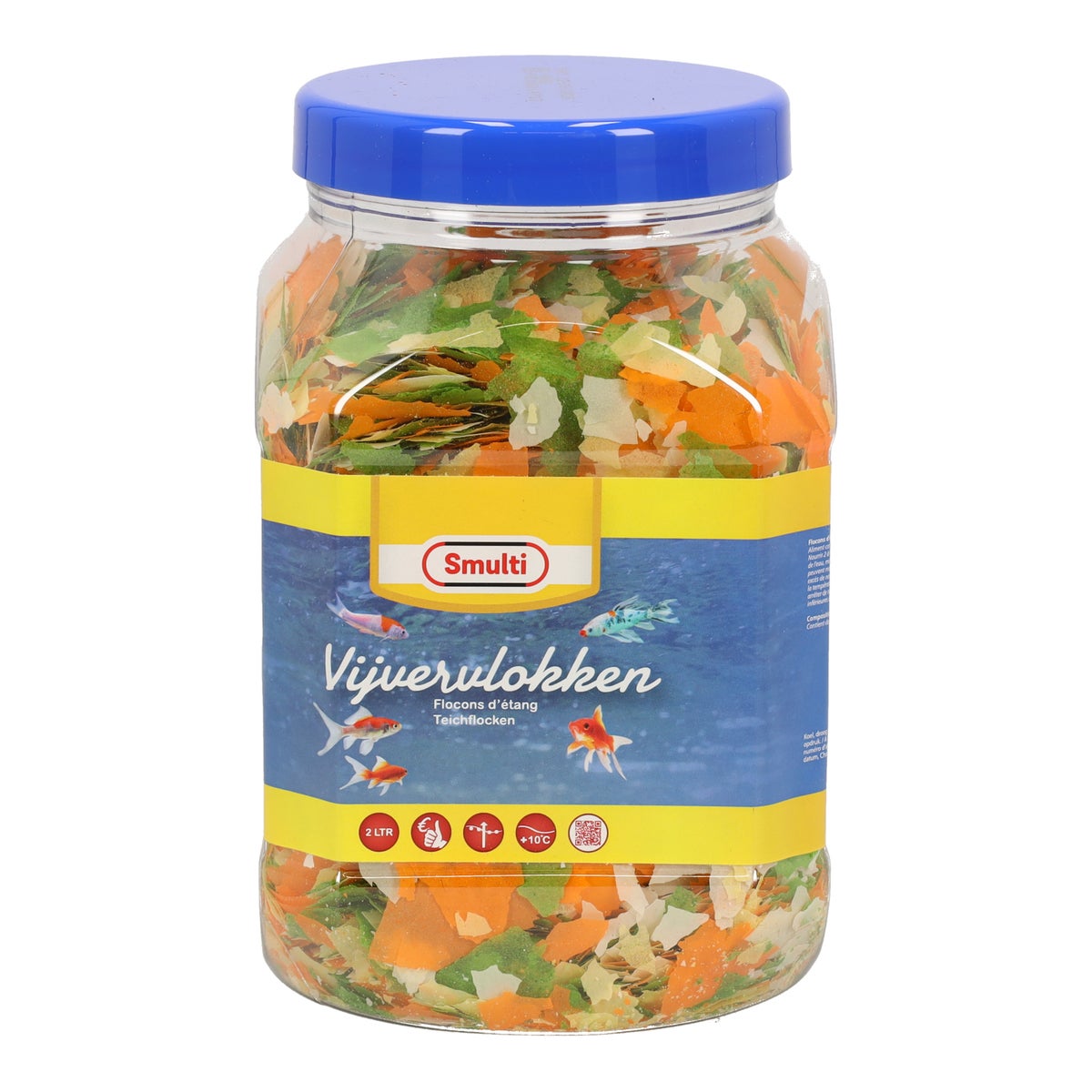 Visvoer vlokken multi 2 L Smulti Visvoer vlokken multi 2 L Smulti