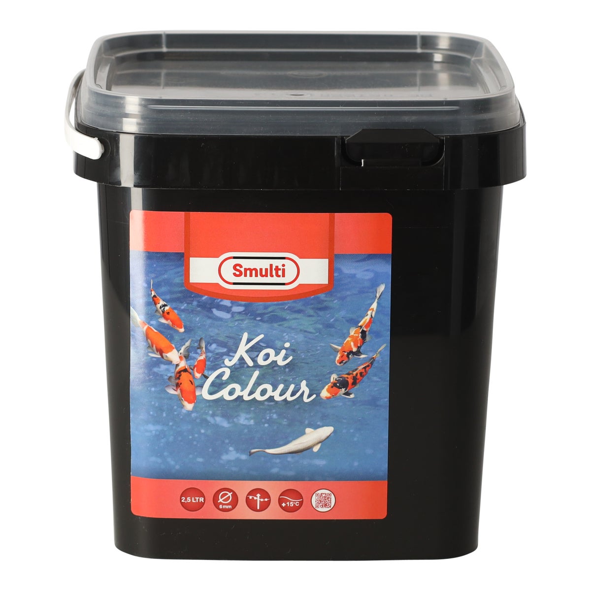 Visvoer koi color 6mm 2,5L Smulti Visvoer koi color 6mm 2,5L Smulti