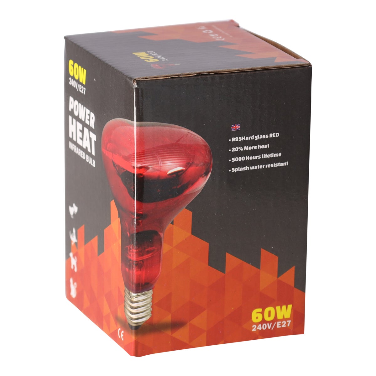 Warmtelamp IR-60W Powerheat Warmtelamp IR-60W Powerheat