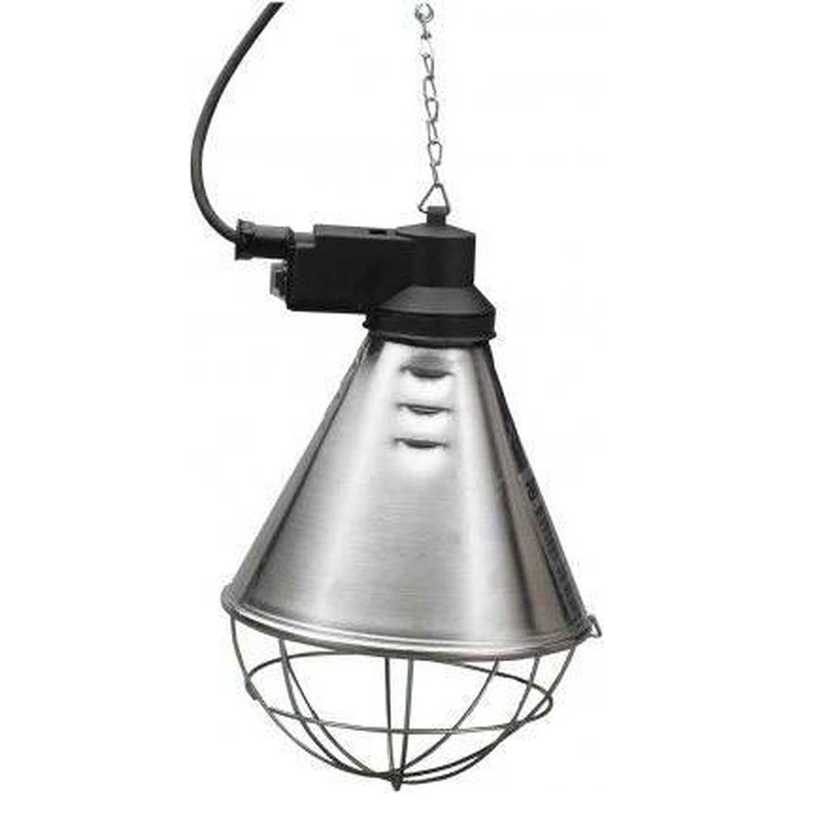 Armatuur warmtelamp met schakelaar en snoer 2,5 m Armatuur warmtelamp met schakelaar en snoer 2,5 m