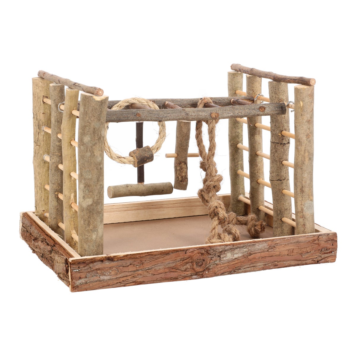 Vogel speeltuig 35x29x25cm Vogel speeltuig 35x29x25cm