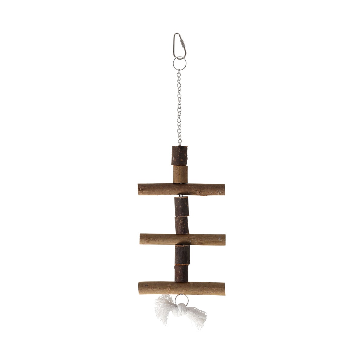 Vogel touw+hout 40cm Vogel touw+hout 40cm