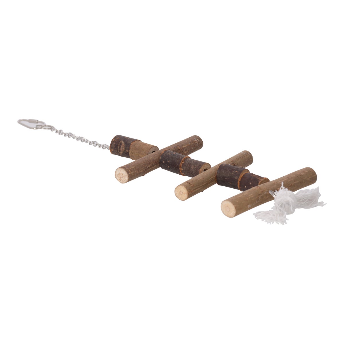 Vogel touw+hout 40cm Vogel touw+hout 40cm