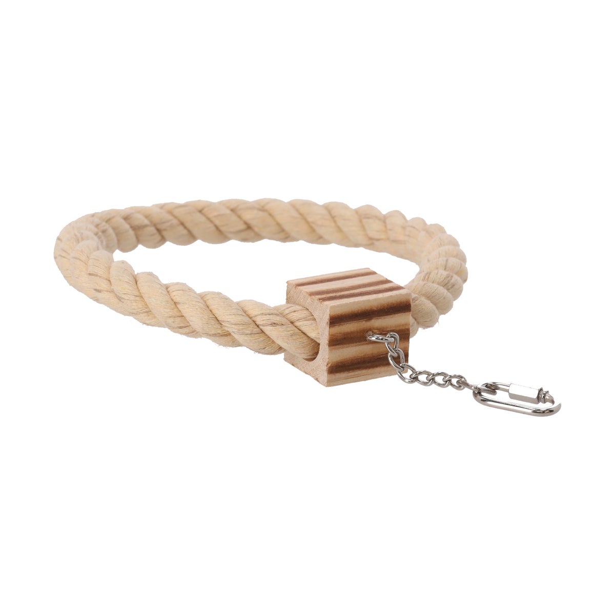 Vogelspeelgoed touw ring 18 cm Vogelspeelgoed touw ring 18 cm
