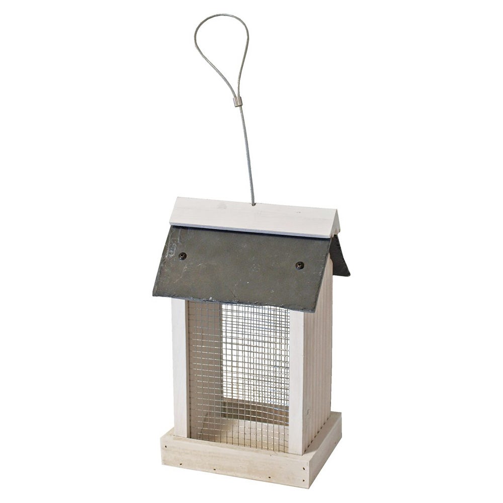 Pindahouder wit-leisteen hang 27 cm Pindahouder wit-leisteen hang 27 cm