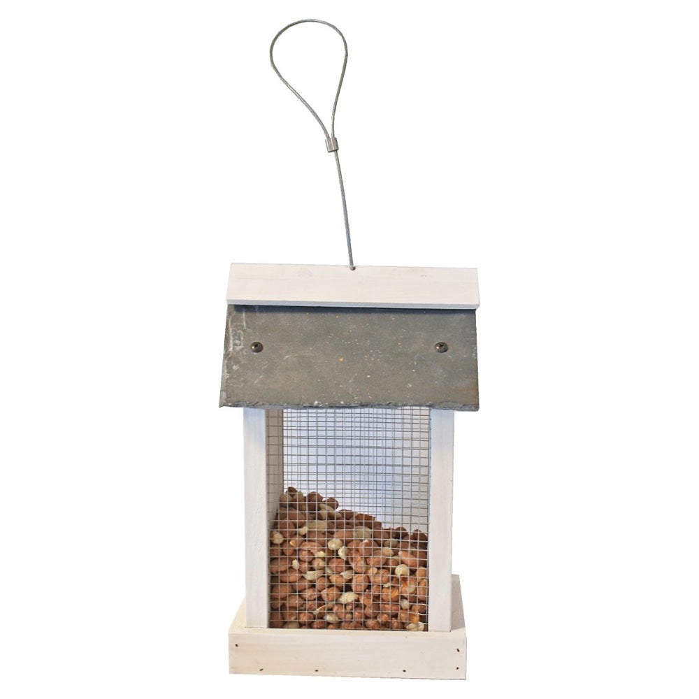Pindahouder wit-leisteen hang 27 cm Pindahouder wit-leisteen hang 27 cm