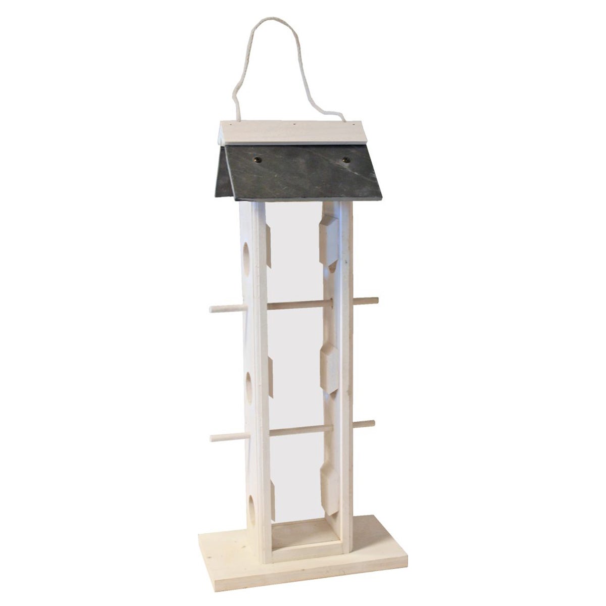 Voedersilo wit-leisteen 52 cm Voedersilo wit-leisteen 52 cm