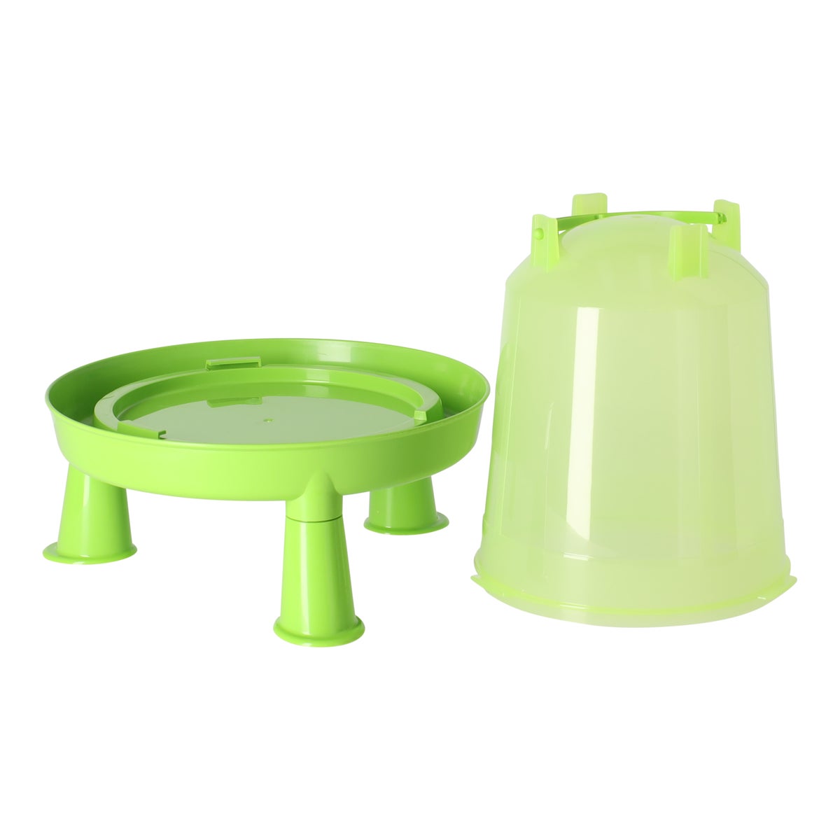 Drinkklok op voet 3L groen Drinkklok op voet 3L groen