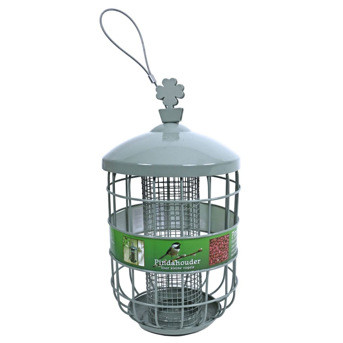 Pindahouder kleine vogels groen 29 cm Pindahouder kleine vogels groen 29 cm