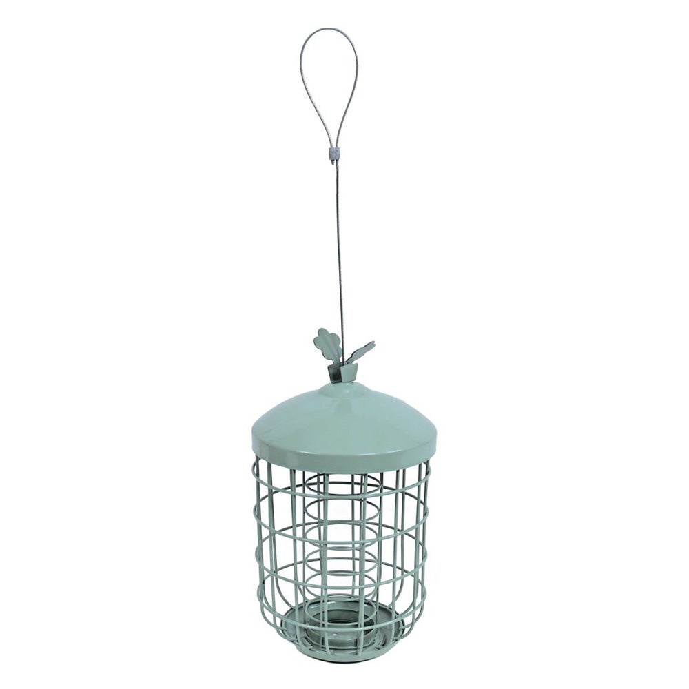 Mezenbolhouder kleine vogels groen 29 cm Mezenbolhouder kleine vogels groen 29 cm