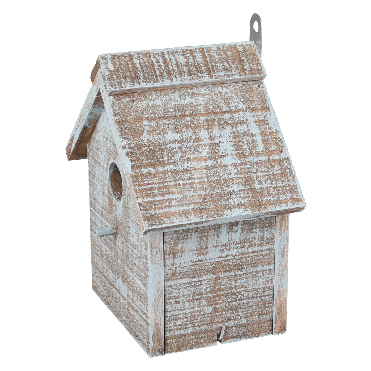 Nestkast gradijs hout blauw-bruin Nestkast gradijs hout blauw-bruin