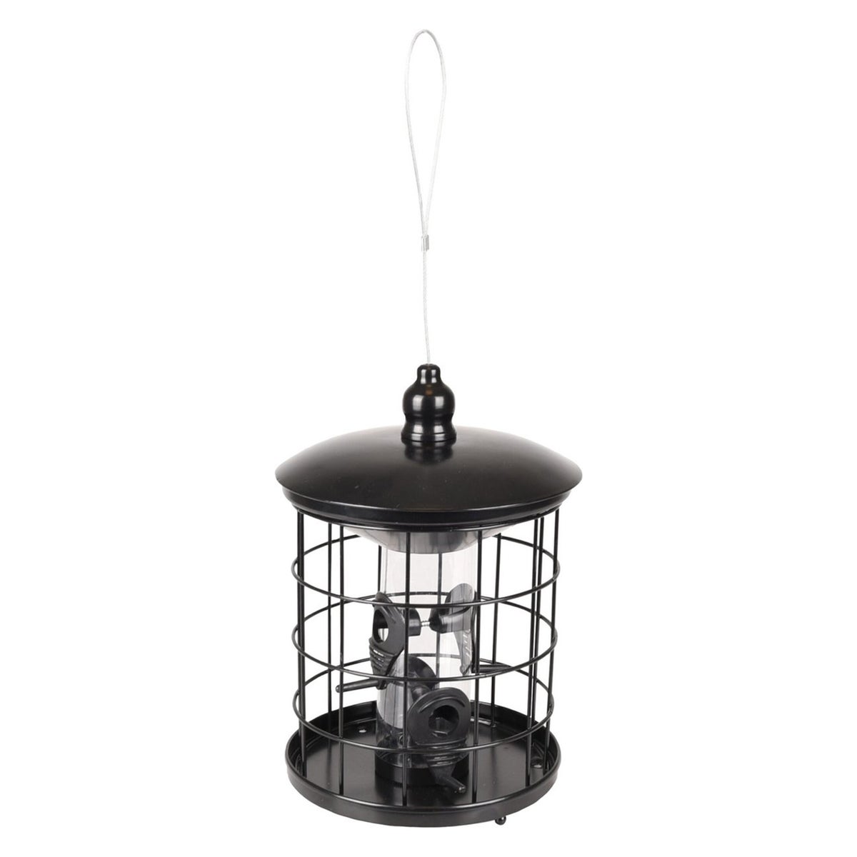 Voedersilo zaad Thyra zwart 20 x 20 x 29 cm Voedersilo zaad Thyra zwart 20 x 20 x 29 cm