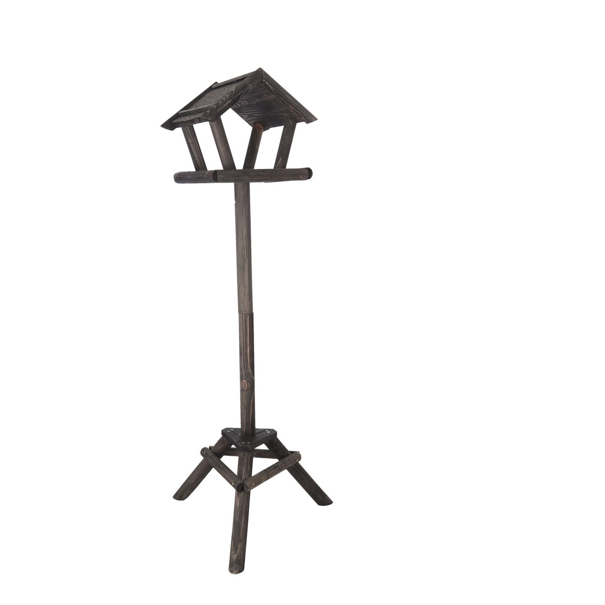 Vogelhuis staand 120cm zwart Vogelhuis staand 120cm zwart