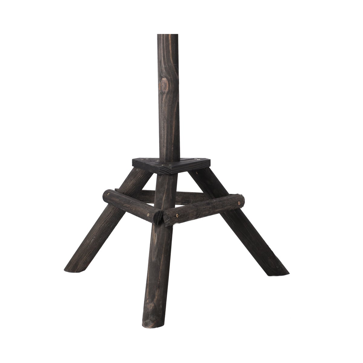 Vogelhuis staand 120cm zwart Vogelhuis staand 120cm zwart