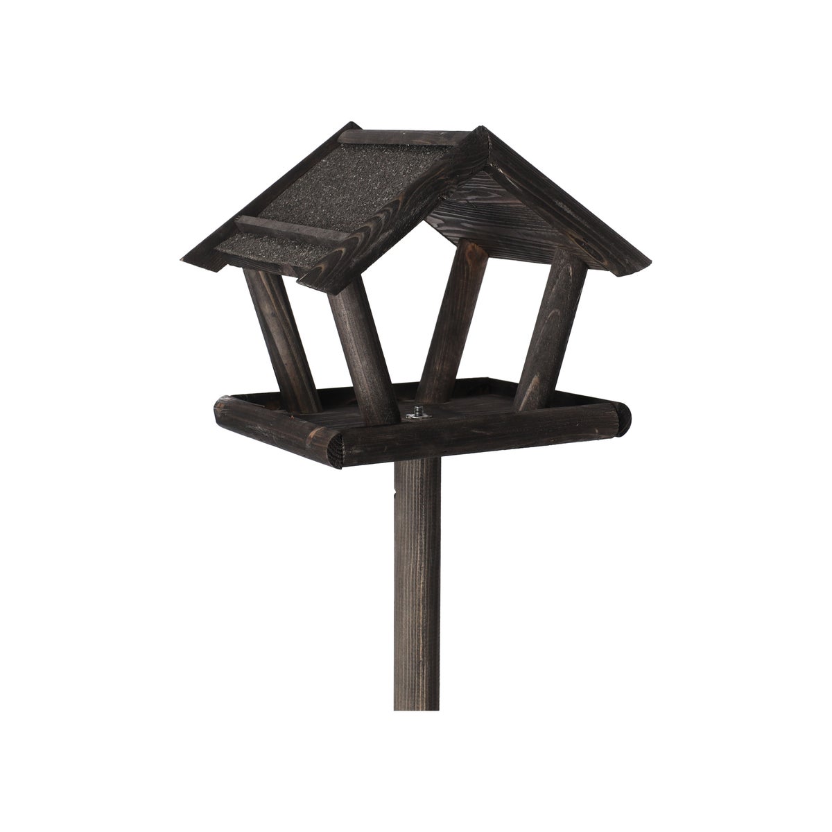 Vogelhuis staand 120cm zwart Vogelhuis staand 120cm zwart