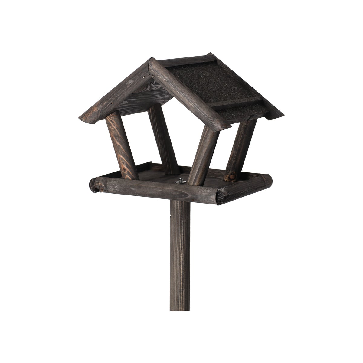 Vogelhuis staand 120cm zwart Vogelhuis staand 120cm zwart