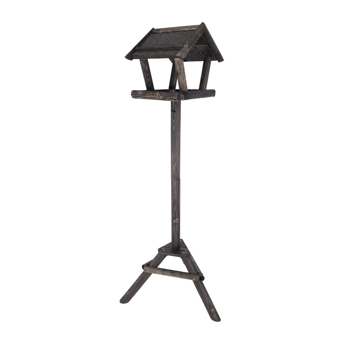 Vogelhuis staand 120cm zwart Vogelhuis staand 120cm zwart