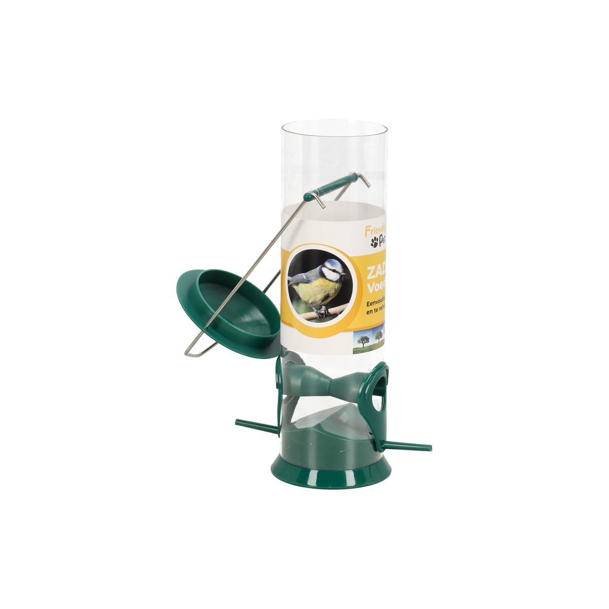 Voedersilo zaad kunststof 20cm Voedersilo zaad kunststof 20cm