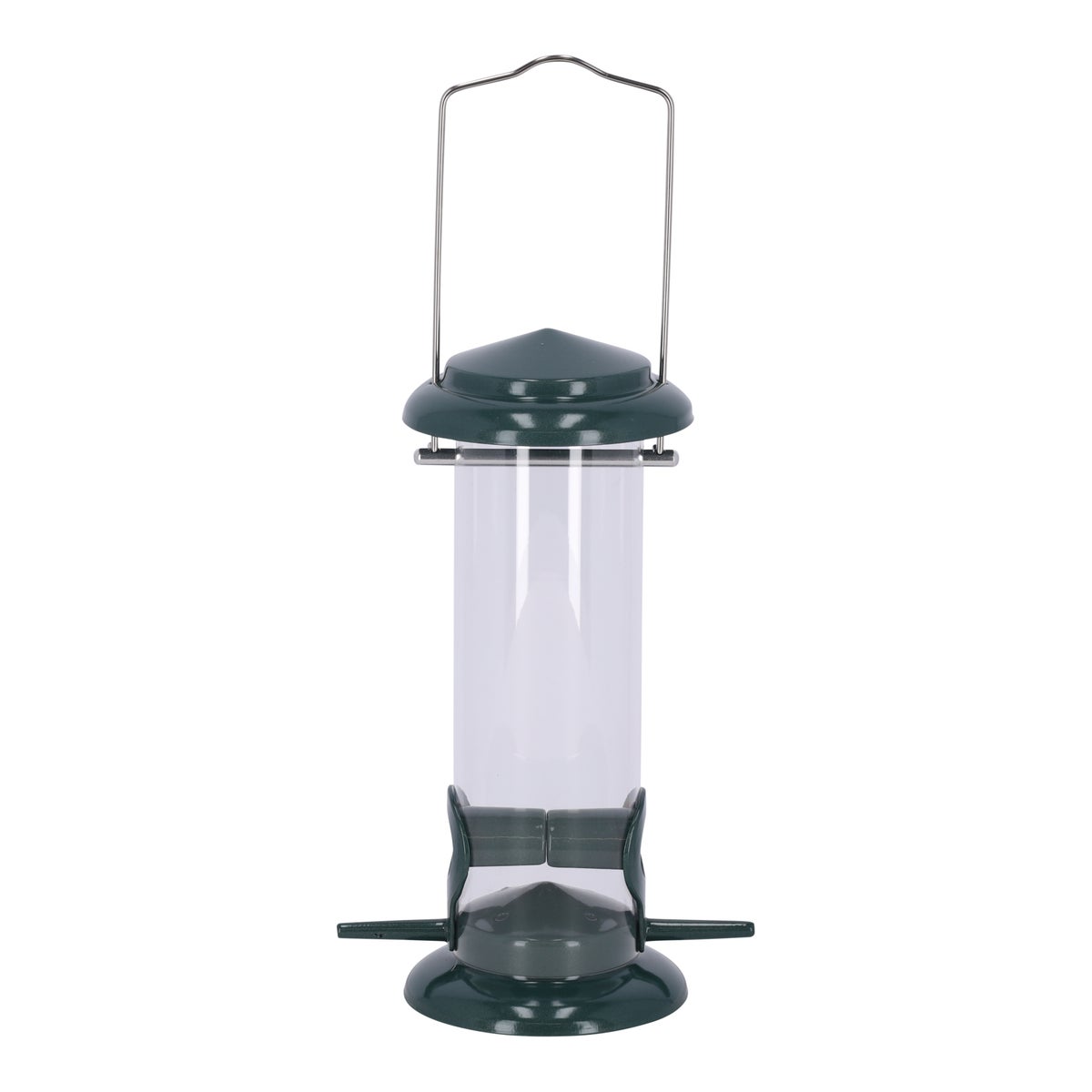 Voedersilo zaad metaal 23cm Voedersilo zaad metaal 23cm