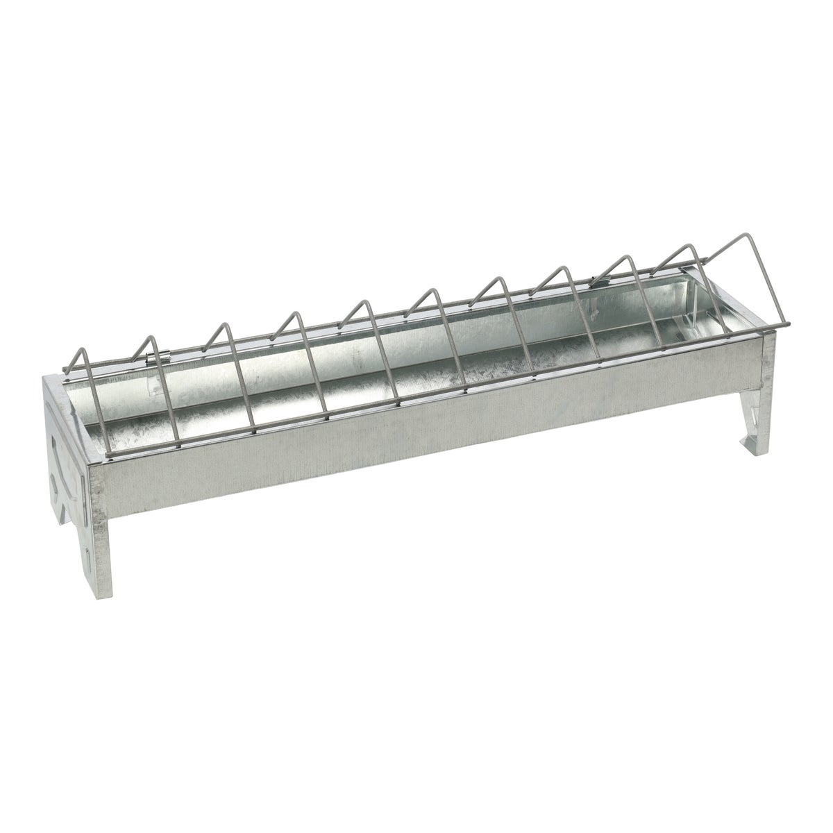 Voederbak kip metaal 50 cm Voederbak kip metaal 50 cm