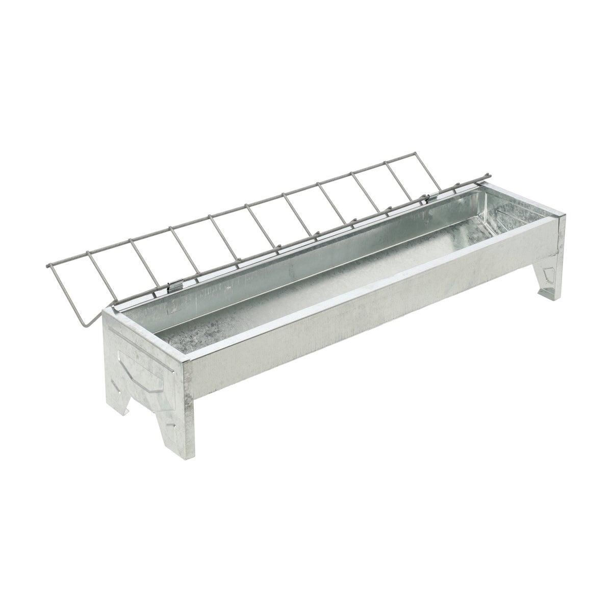 Voederbak kip metaal 50 cm Voederbak kip metaal 50 cm