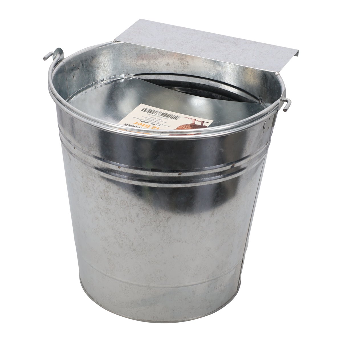 Drinkemmer metaal 12L Drinkemmer metaal 12L