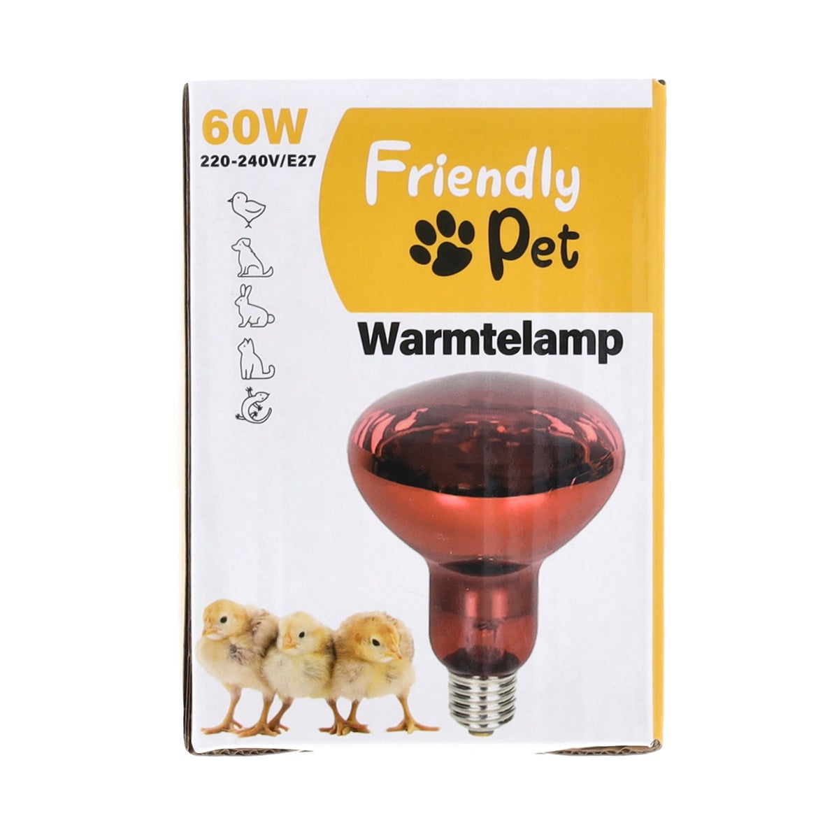 Warmtelamp infrarood 60 Watt Warmtelamp infrarood 60 Watt