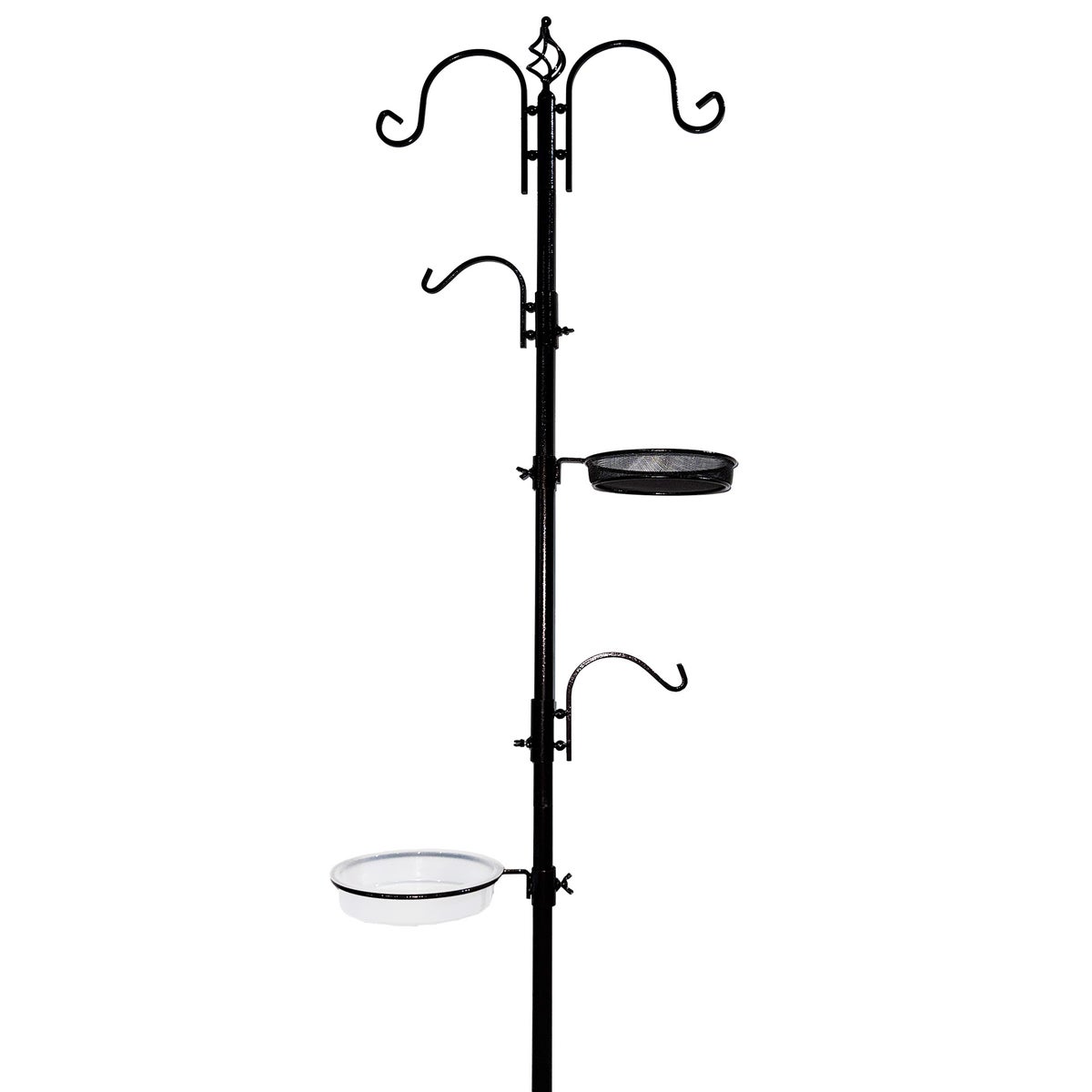 Voederstation metaal 220 cm met accessoires Voederstation metaal 220 cm met accessoires
