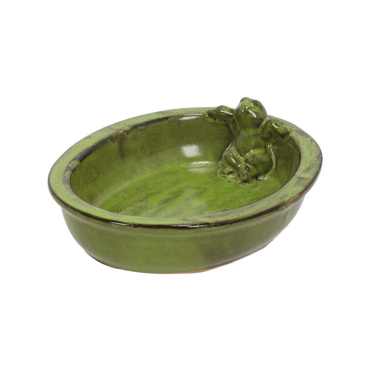 Vogelbad kikker groen 30 x 23 cm Vogelbad kikker groen 30 x 23 cm
