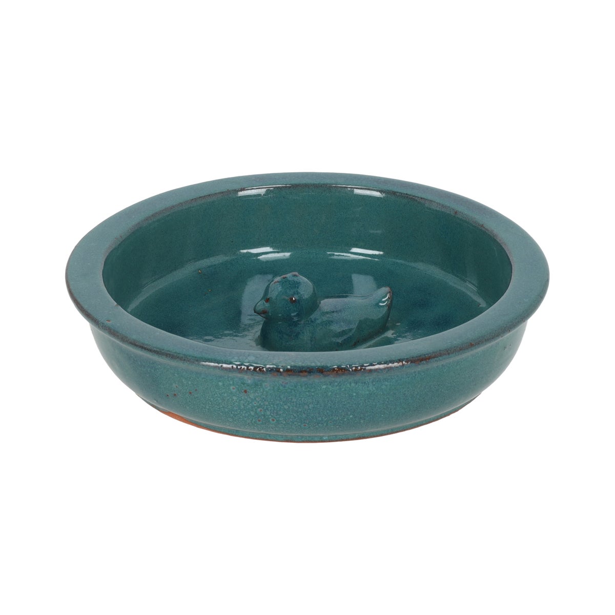 Vogelbad eend blauw 27cm Vogelbad eend blauw 27cm