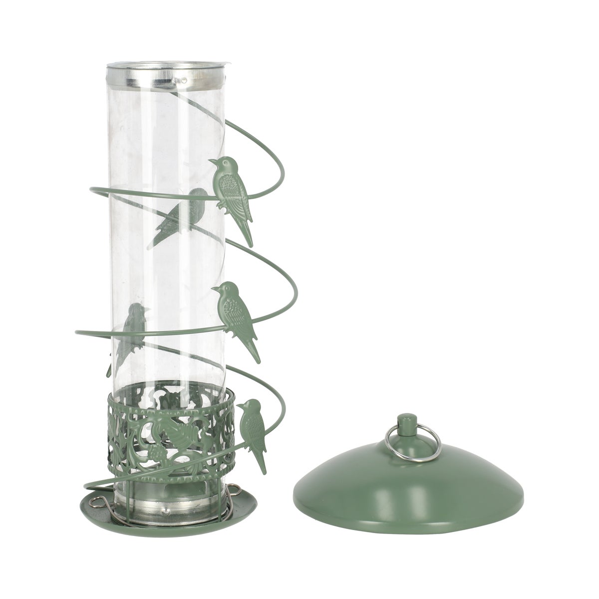 Voedersilo zaad groen 35 cm Voedersilo zaad groen 35 cm