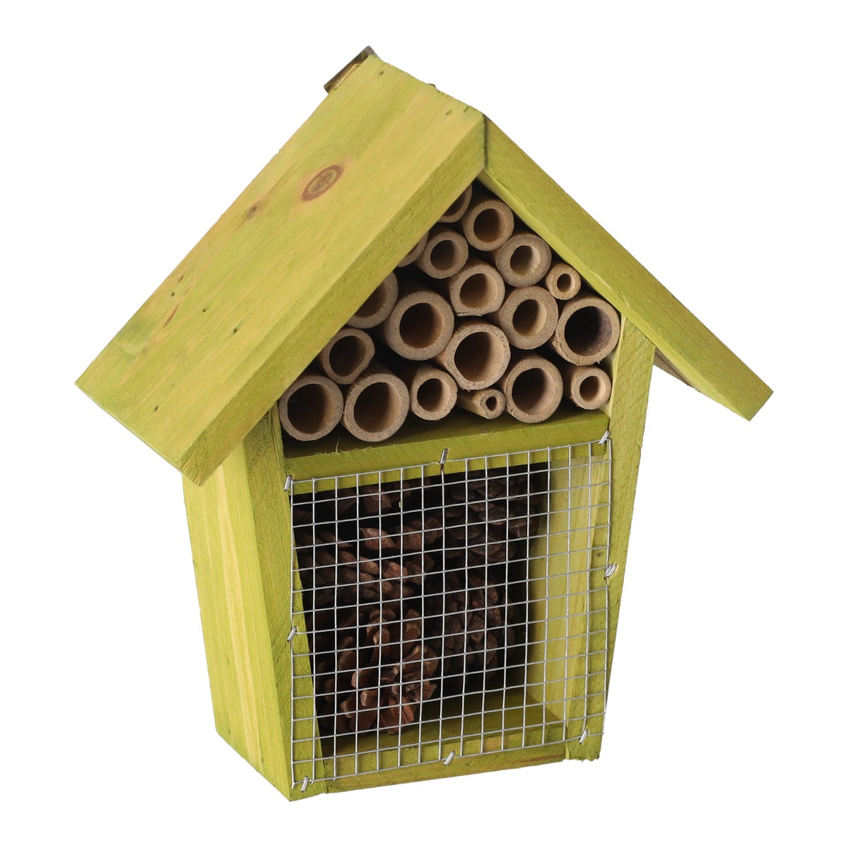 Insectenhotel 18 x 9 x 20 cm ekster kleur Insectenhotel 18 x 9 x 20 cm ekster kleur