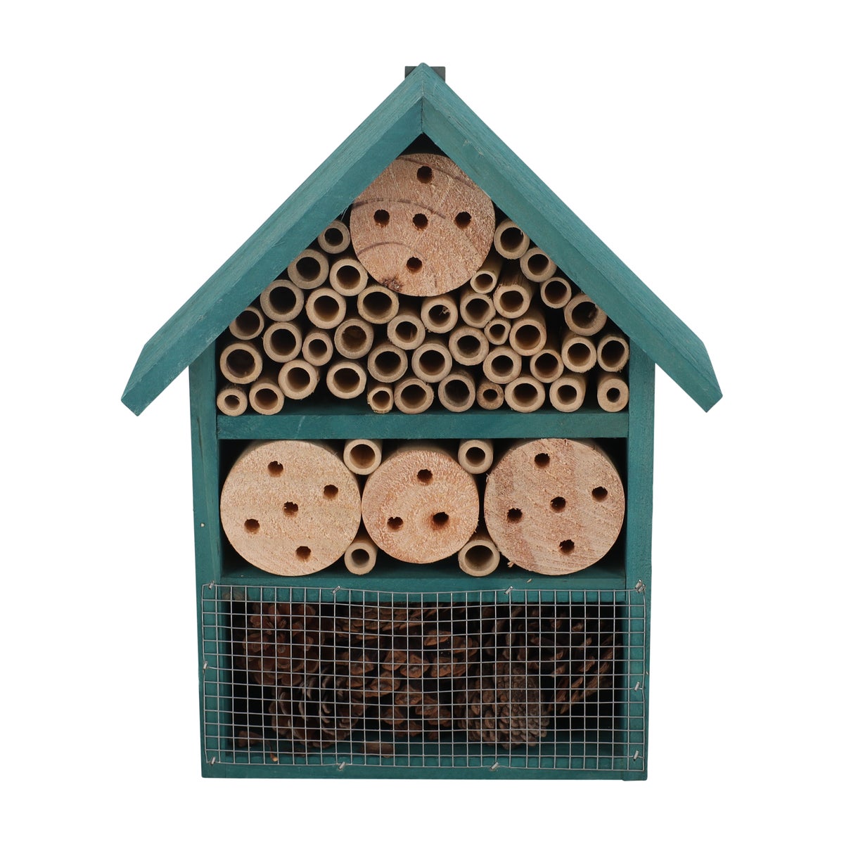 Insectenhotel 25 x 10 x 30 cm roodborst kleur Insectenhotel 25 x 10 x 30 cm roodborst kleur