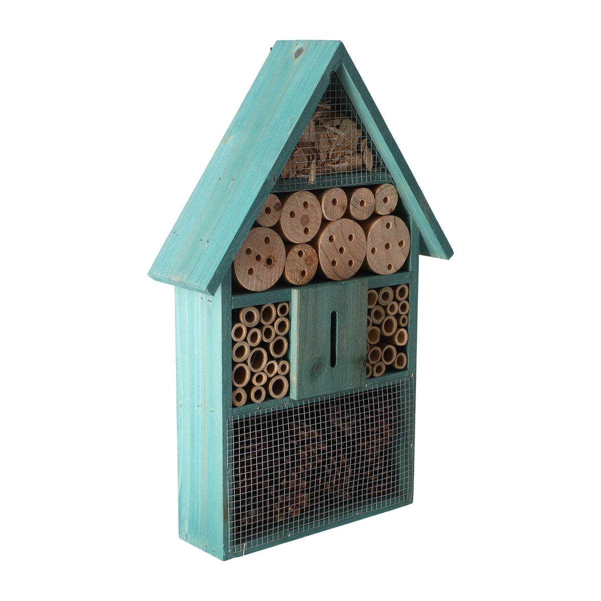 Insectenhotel 31 x 10 x 48 cm boomklever kleur Insectenhotel 31 x 10 x 48 cm boomklever kleur