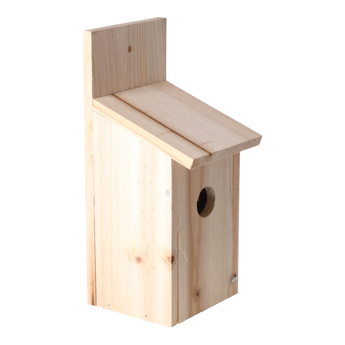 Vogelhuis 14x13x29cm natuur Vogelhuis 14x13x29cm natuur