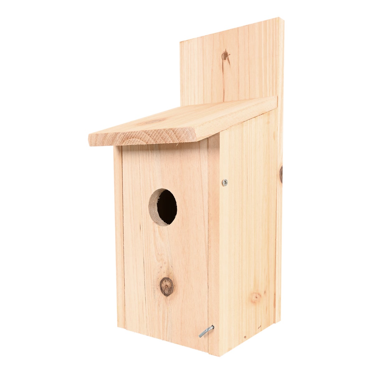 Vogelhuis 14x13x29cm natuur Vogelhuis 14x13x29cm natuur