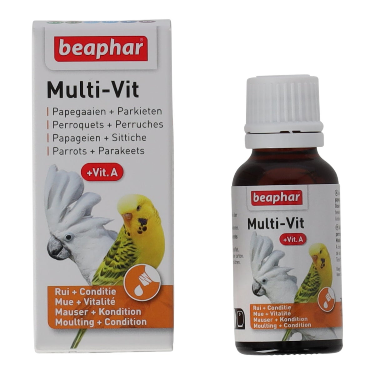 Multi-vitaminen papegaai 20m Beaphar Multi-vitaminen papegaai 20m Beaphar